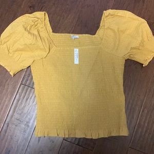 Madewell Square Neck Blouse